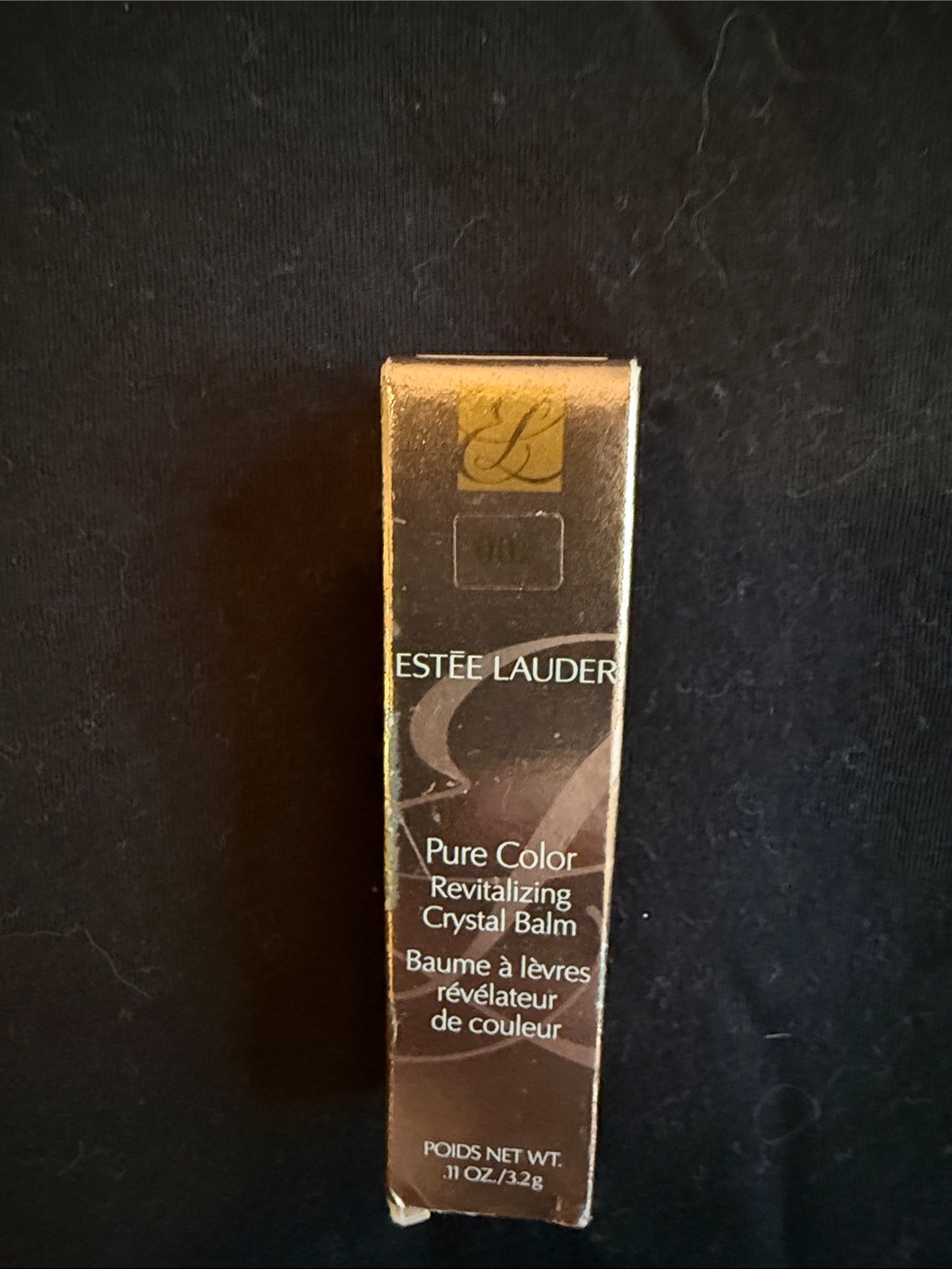 Estee Lauder Pure Color Revitalizing Crystal Balm - Gold Packaging